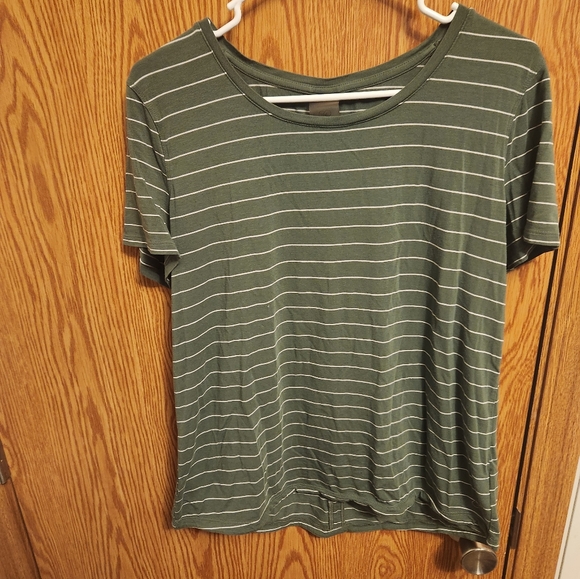 CALIA by Carrie Underwood Tops - CALIA by Carrie Underwood striped shirt L women's